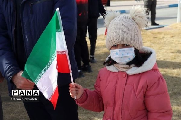 راهپیمایی چهل و پنجمین سالروز پیروزی انقلاب اسلامی در شهرستان دلیجان/فیلم