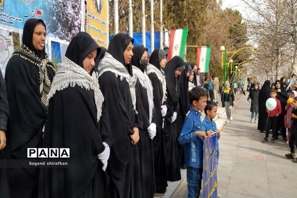 راهپیمایی یوم الله ۲۲ بهمن در شهرستان کاشمر