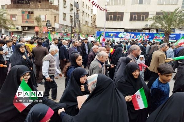 راهپیمایی ۲۲ بهمن در اهواز