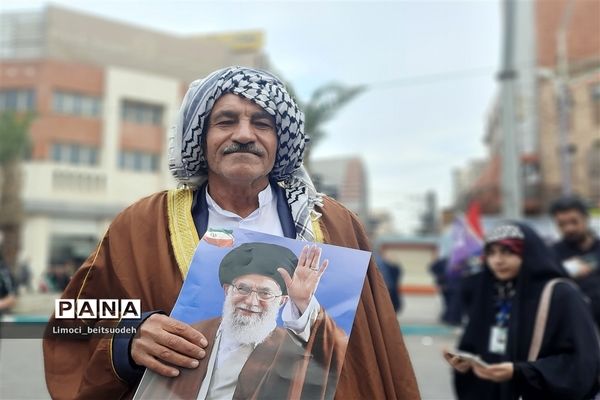 راهپیمایی ۲۲ بهمن در اهواز