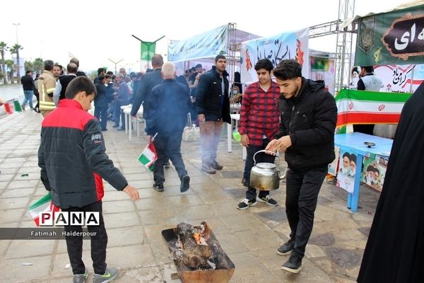 راهپیمایی ۲۲ بهمن در بوشهر