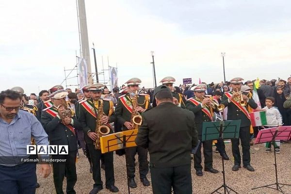 راهپیمایی ۲۲ بهمن در بوشهر