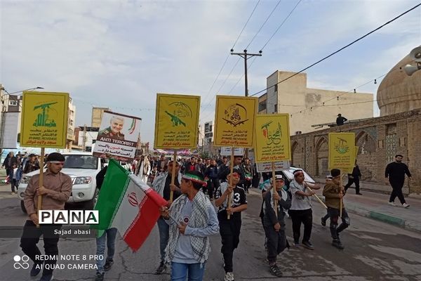 راهپیمایی ۲۲ بهمن در شوشتر