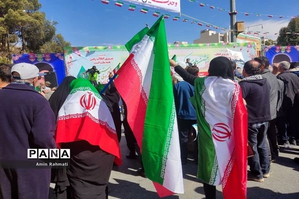 راهپیمایی 22 بهمن در شیراز