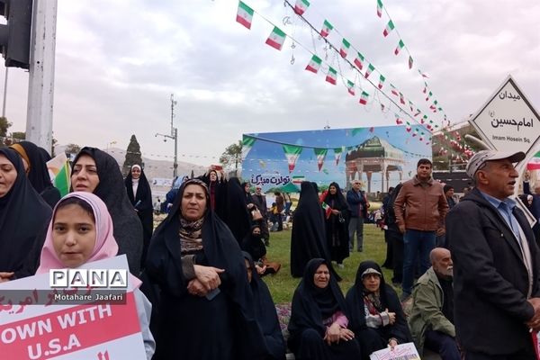 راهپیمایی 22 بهمن 1402 در شیراز