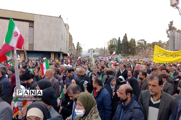 راهپیمایی 22 بهمن 1402 در شیراز