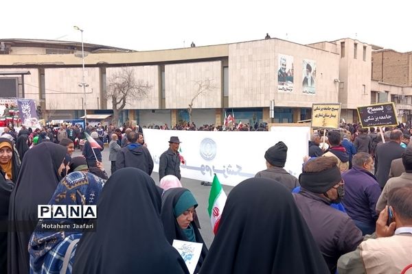 راهپیمایی 22 بهمن 1402 در شیراز