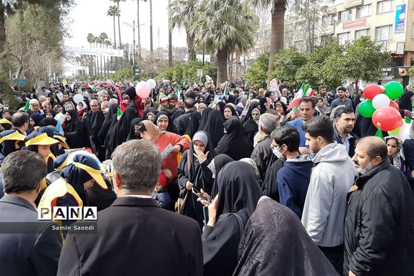 راهپیمایی 22 بهمن 1402 در شیراز