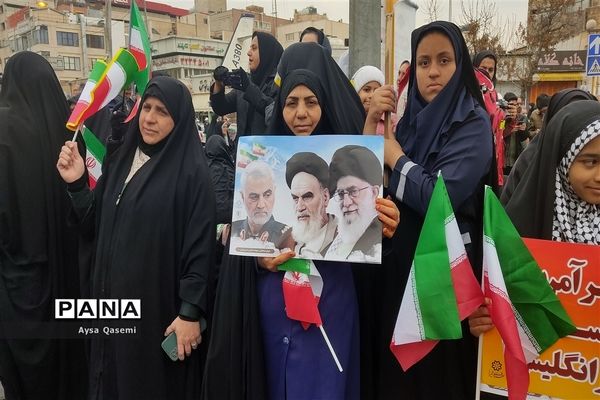 راهپیمایی 22 بهمن 1402 در شیراز