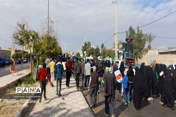 راهپیمایی ۲۲بهمن منطقه ششده و قره بلاغ