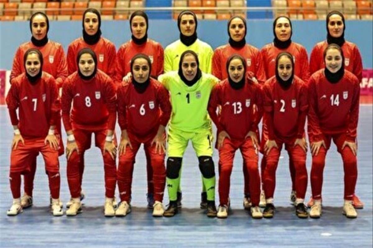 دختران فوتسالیست ایران قهرمان کافا شدند