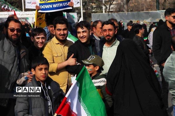 راهپیمایی ۲۲ بهمن در مشهد