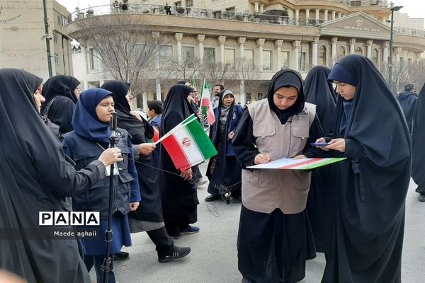 راهپیمایی ۲۲ بهمن در مشهد