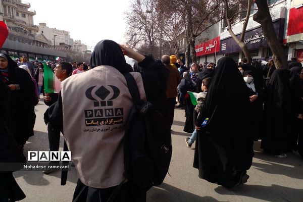 راهپیمایی ۲۲ بهمن در مشهد