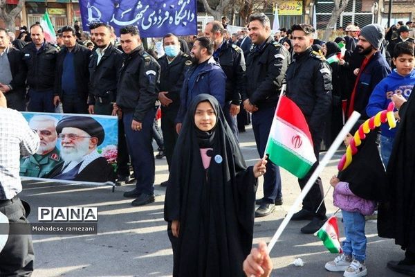 راهپیمایی ۲۲ بهمن در مشهد