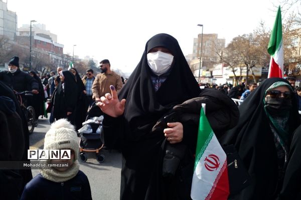 راهپیمایی ۲۲ بهمن در مشهد