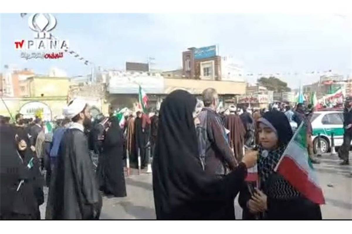 حفظ ارزش‌ها علت حضور در راهپیمایی 22 بهمن/ فیلم
