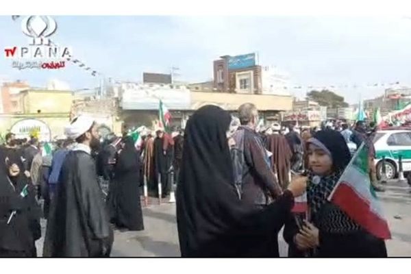حفظ ارزش‌ها علت حضور در راهپیمایی 22 بهمن/ فیلم