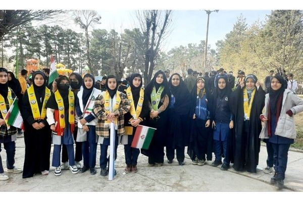 راهپیمایی ۲۲بهمن درکوهدشت