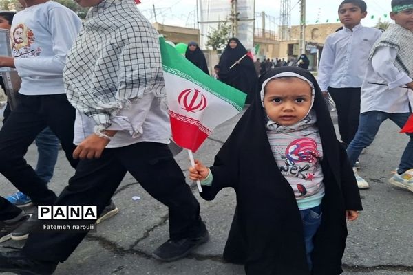 راهپیمایی ۲۲ بهمن در ایرانشهر