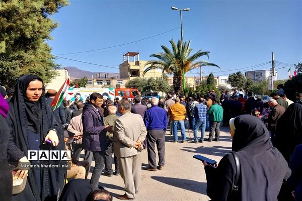 راهپیمایی 22 بهمن  در رودبار