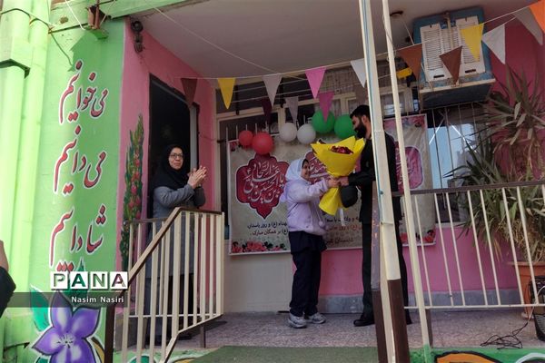 جشن میلاد امام‌حسین(ع) در دبستان سارا شهرستان ملارد