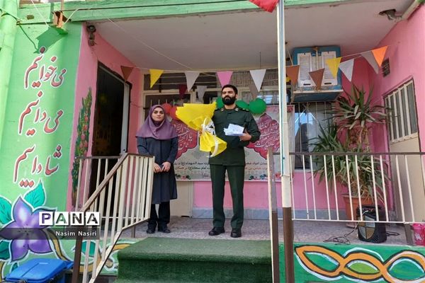 جشن میلاد امام‌حسین(ع) در دبستان سارا شهرستان ملارد