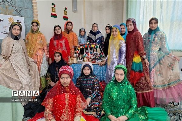 برگزاری جشنواره اقوام، فرهنگ و غذاهای محلی در دبیرستان شاهد حاج جعفر دالکی