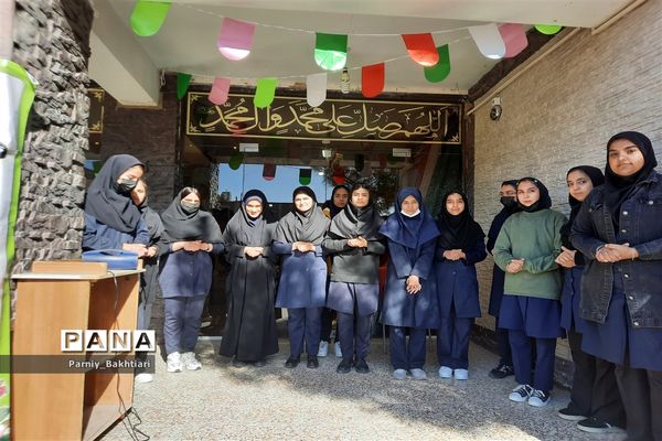 جشن ولادت در دبیرستان زنجانی شهرستان تربت جام