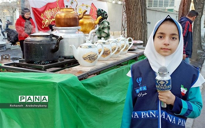 دانش‌آموزان شهرستان آباده با برپایی موکب، اعیاد شعبانیه را گرامی داشتند/ فیلم