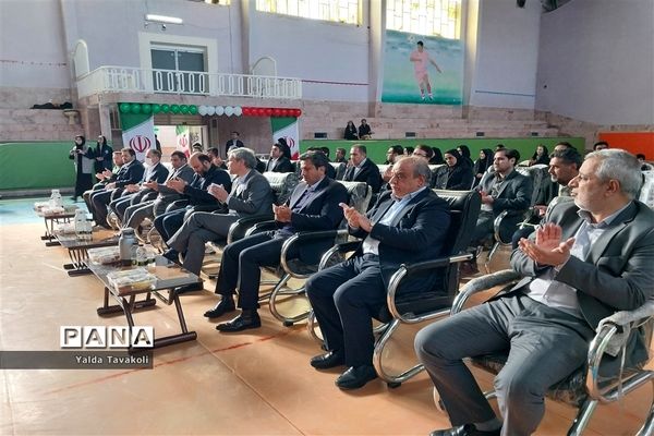 آیین افتتاح استخر مالک اشتر آموزش و پرورش ناحیه یک مشهد