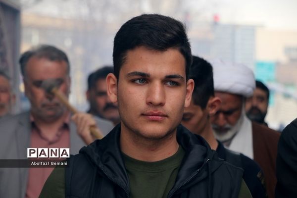 بزرگداشت چهلمین روز شهدای دانش‌آموز حادثه تروریستی کرمان در قم