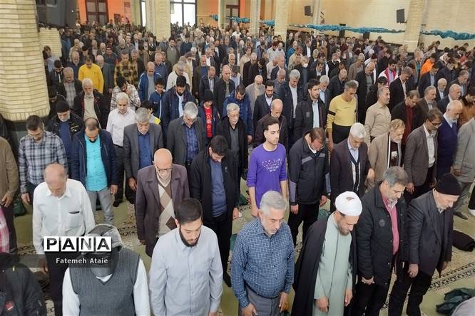 اقامه نمازجمعه شهرستان ملارد در مسجد خاتمالانبیا