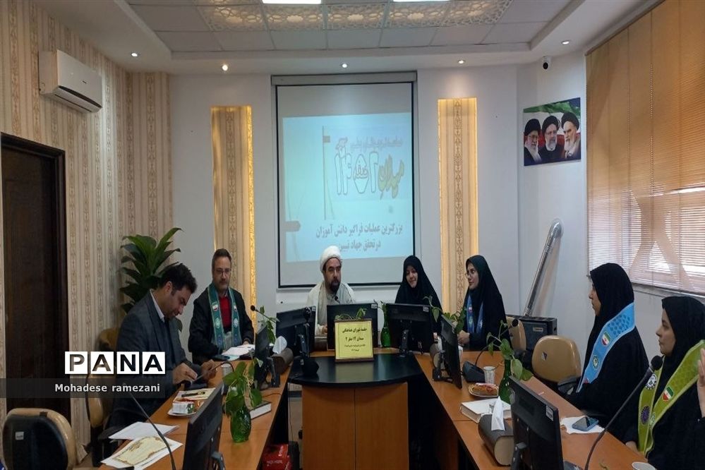 برگزاری جلسه شورای هماهنگی میدان ۱۴ صفر 2 در ناحیه 6 مشهد