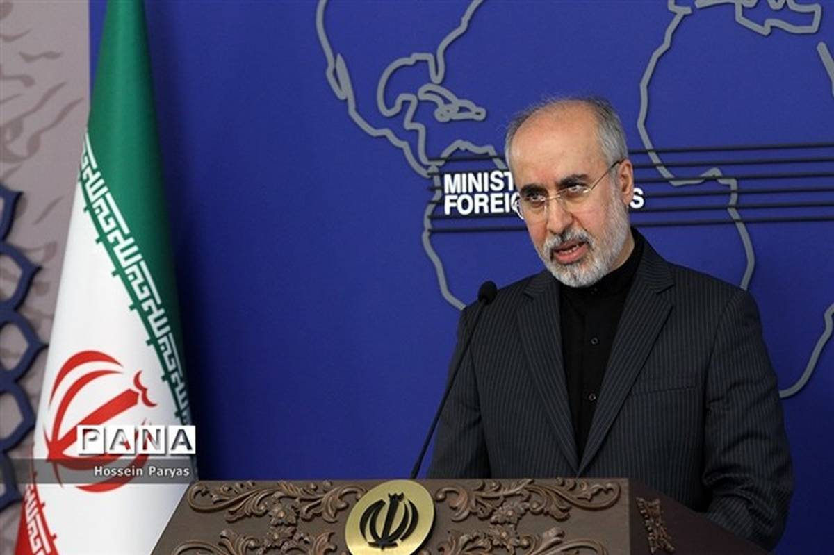 کنعانی: ایران حق خود را در پاسخ متقابل به تروریسم سازمان‌یافته رژیم جعلی صهیونیستی محفوظ می‌داند