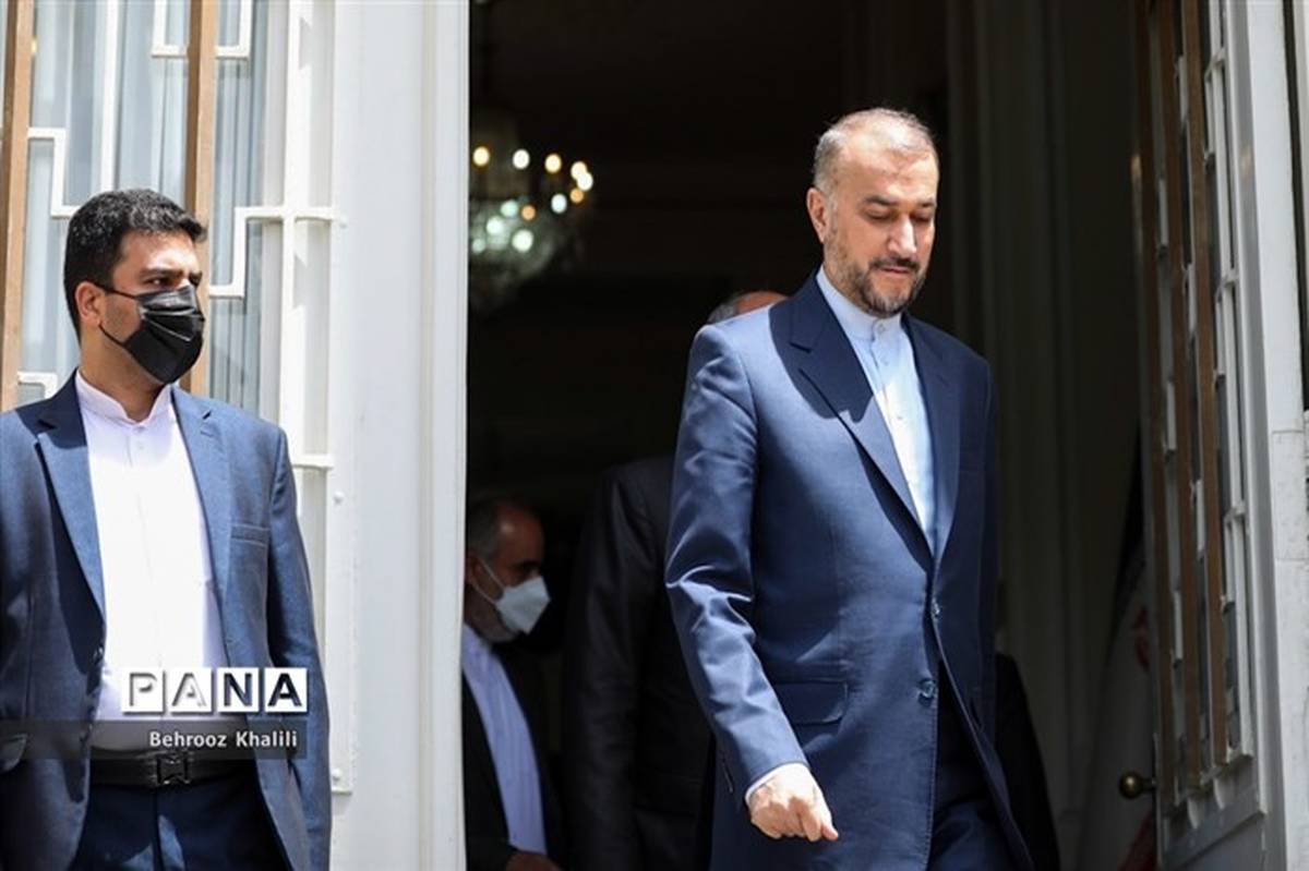 امیرعبداللهیان دقایقی پیش با نایب رئیس مجلس الجزایر دیدار کرد