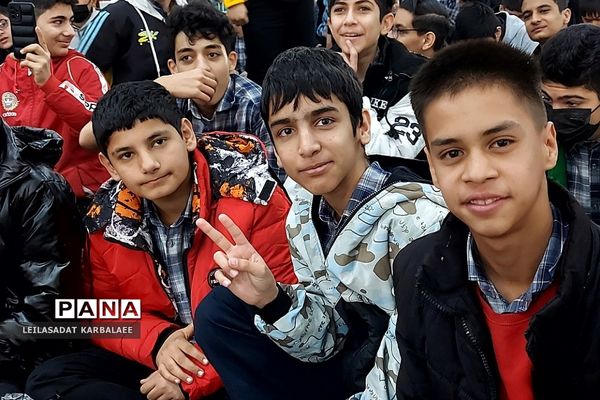 جشن تکلیف دانش‌آموزان پسر مدارس کهریزک و باقرشهر