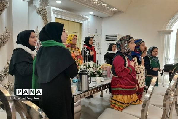 آیین افتتاحیه گروه فرهنگی، هنری افق طلایی