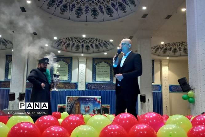 مراسم مهر پدری بهمناسبت ولادت امام علی(ع) در مرقد شیخ صدوق ناحیه یک شهرری