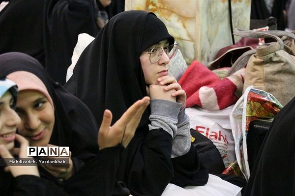 افتتاحیه مراسم معنوی اعتکاف در مسجد هجرت آموزش و پرورش ناحیه ۳ مشهد