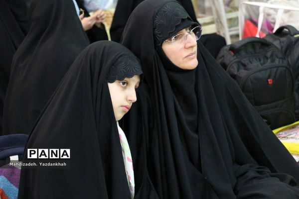 افتتاحیه مراسم معنوی اعتکاف در مسجد هجرت آموزش و پرورش ناحیه ۳ مشهد