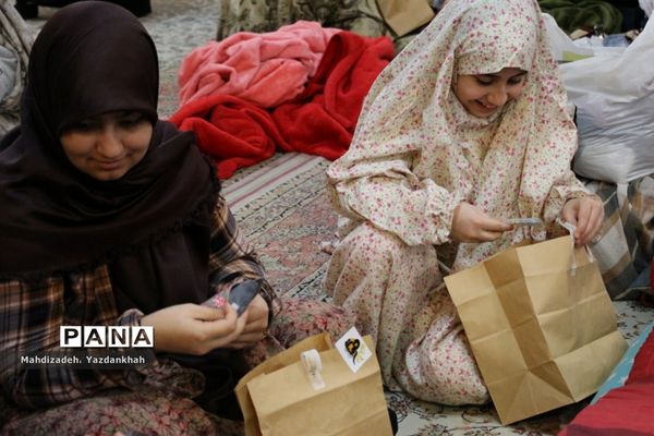 افتتاحیه مراسم معنوی اعتکاف در مسجد هجرت آموزش و پرورش ناحیه ۳ مشهد