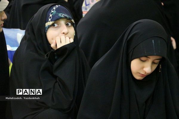 افتتاحیه مراسم معنوی اعتکاف در مسجد هجرت آموزش و پرورش ناحیه ۳ مشهد