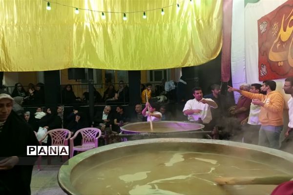 مراسم سمنو پزان