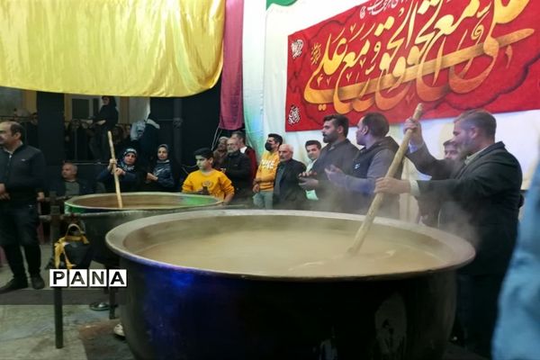 مراسم سمنو پزان