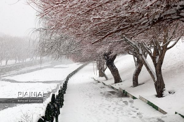 بارش برف در ارومیه