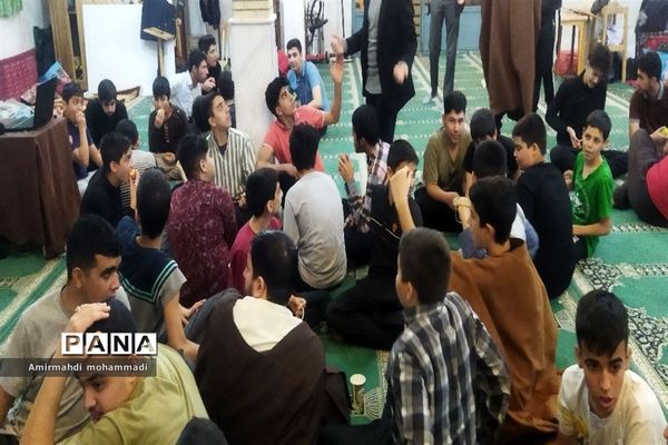 اعتکاف دانش‌آموزی در شهرستان تفرش