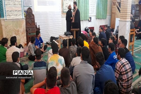 اعتکاف دانش‌آموزی در شهرستان تفرش