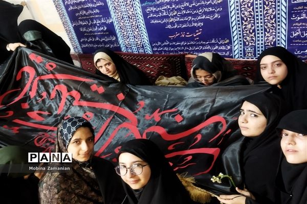 اعتکاف دانش‌آموزی دختران ناحیه شش مشهد مقدس در مسجد امام حسن  عسکری(ع)