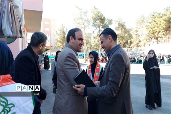 جشنواره فرهنگی هنری امید فردا  در دبیرستان دخترانه شهید سجاد ناحیه ۴